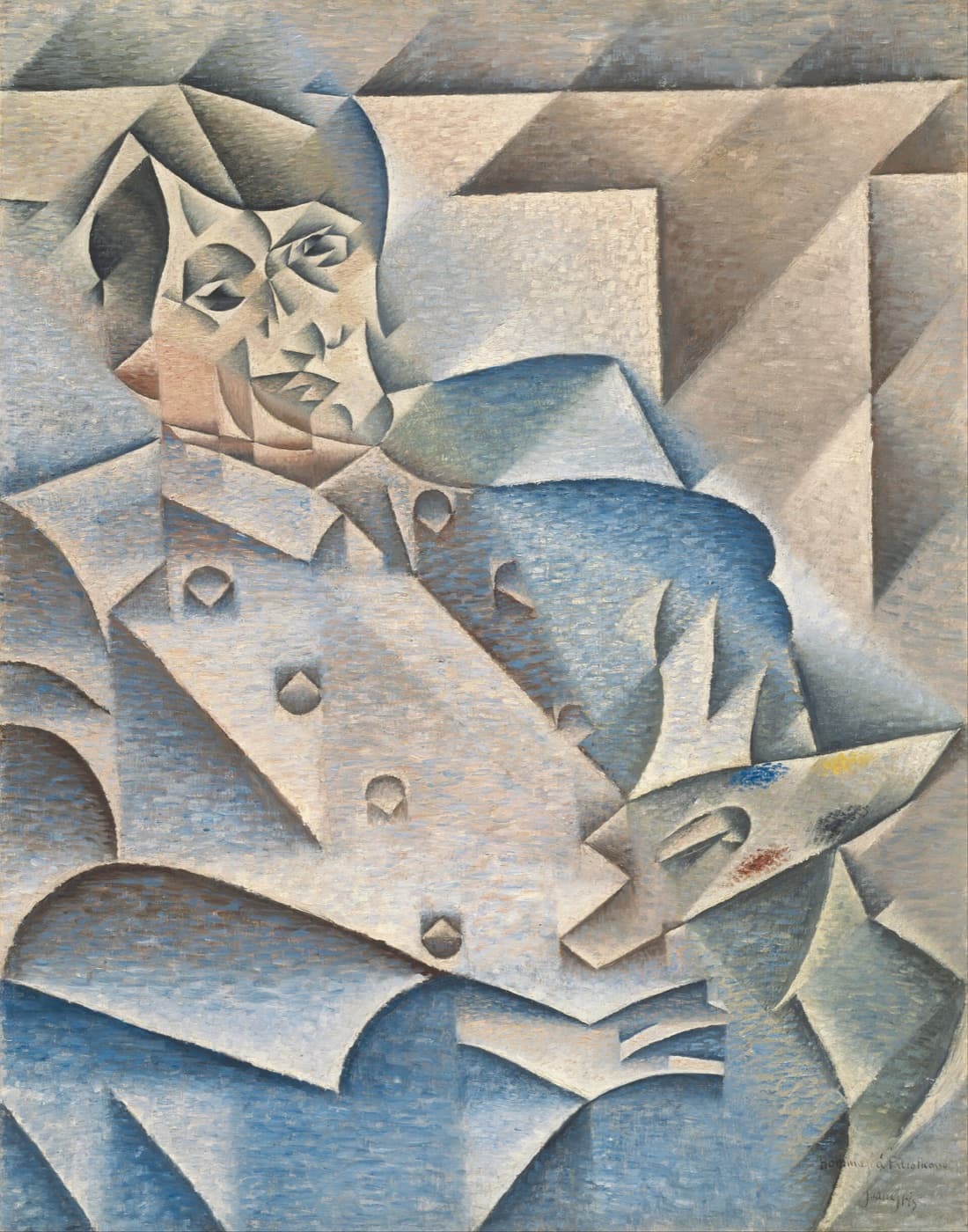 Portrait of Pablo Picasso, Juan Gris, 1912